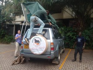 Roof Top tent Adventure with 4x4 Uganda Car Rentals